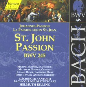  - Edition Bachakademie Vol. 75 (Johannes-Passion Bwv 245)