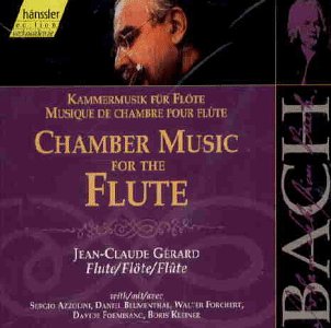 Bach , Johann Sebastian - Chamber Music For The Flute (Gerard) (Edition Bachakademie 121)