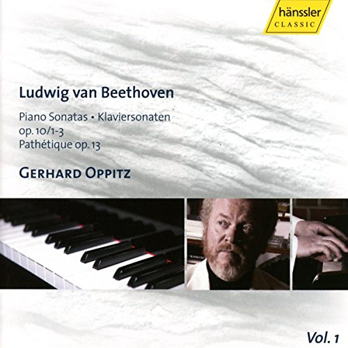 Beethoven , Ludwig van - Piano Sonatas, Op. 10/1-3 / Pathetique, Op. 13 (Oppitz)