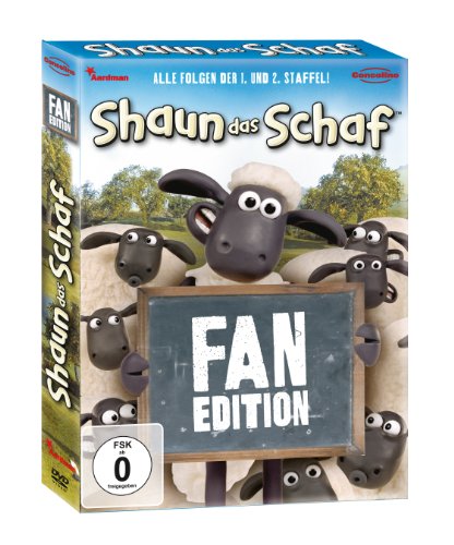 DVD - Shaun das Schaf - Fan Edition (Pop-Up Verpackung inkl. 6 Meisterschaf-Spots) [4 DVDs]