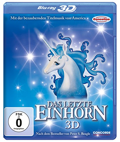Blu-ray - Das letzte Einhorn 3D (Zum 30 Jährigen Jubiläum 2D und 3D Version auf einer Disc) [Blu-ray 3D]