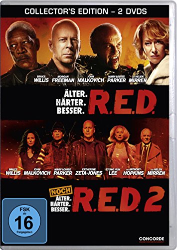 DVD - R.E.D. - Älter. Härter. Besser. / R.E.D. 2 - Noch älter. Härter. Besser. [Collector's Edition] [2 DVDs]