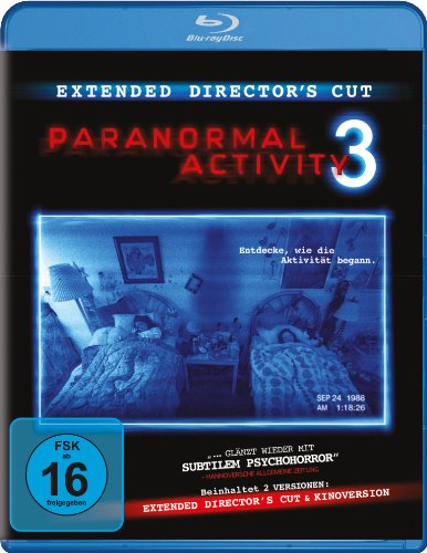 Blu-ray - Paranormal Activity 3 (Extended Cut) [Blu-ray] [Director's Cut]