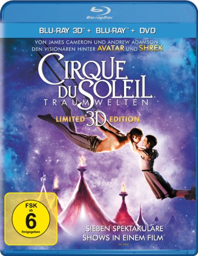 - Cirque Du Soleil  - Traumwelten  (+ BR) (+ DVD) [3D Blu-ray]
