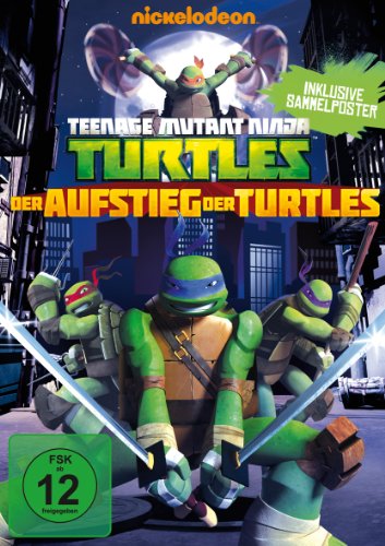 DVD - Teenage Mutant Ninja Turtles - Der Aufstieg der Turtles [inkl. Sammelposter]