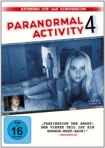 DVD - Paranormal Activity 4 (Extended Cut, inkl. Kinoversion)