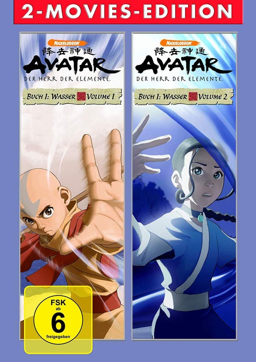 DVD - Avatar - Buch 1 Wasser Volume 1 & Volume 2 (2-Movies-Edition)