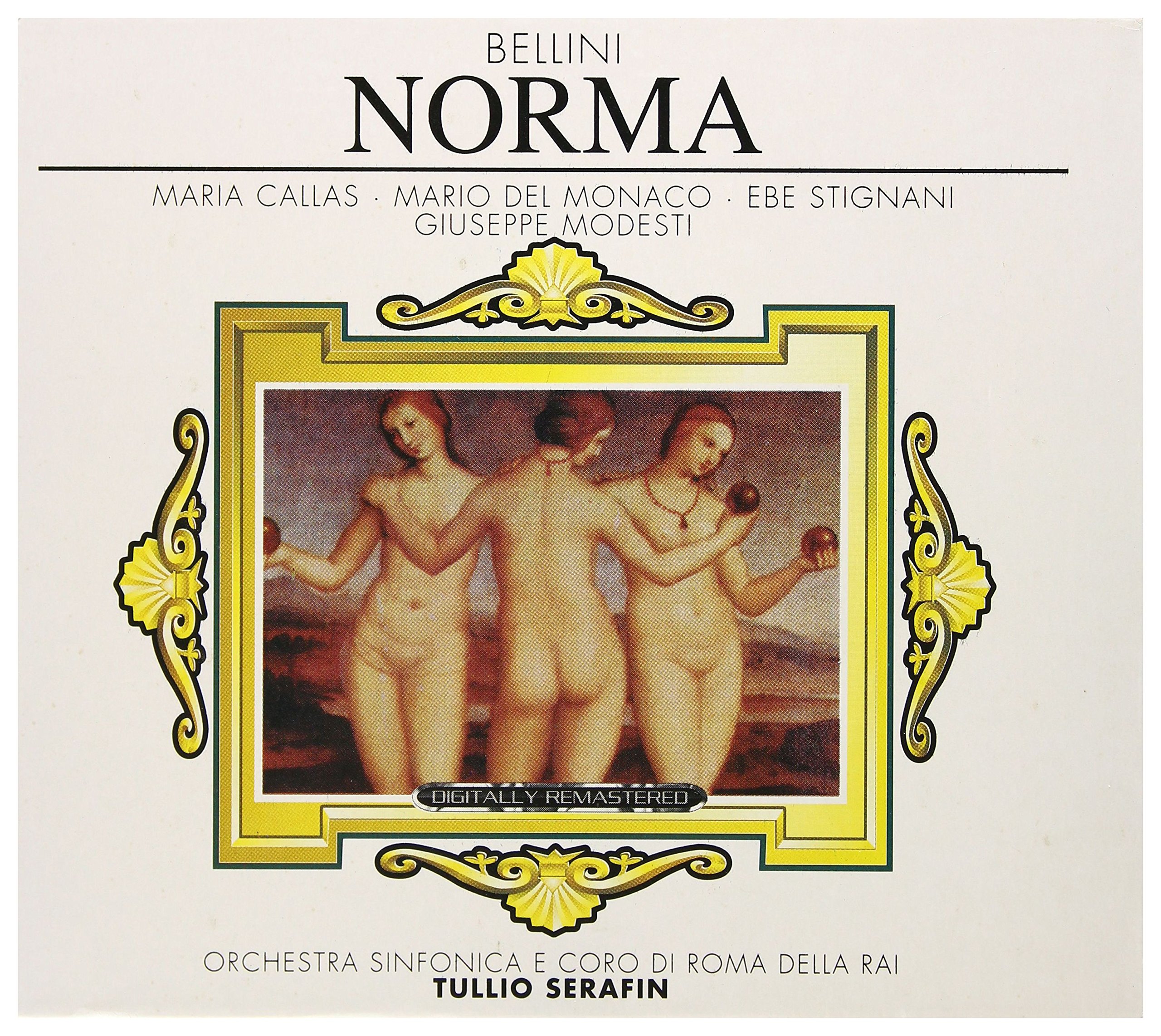 Bellini , Vincenzo - Norma (Callas, Del Monaco, Stignani, Modesti, Serafin)