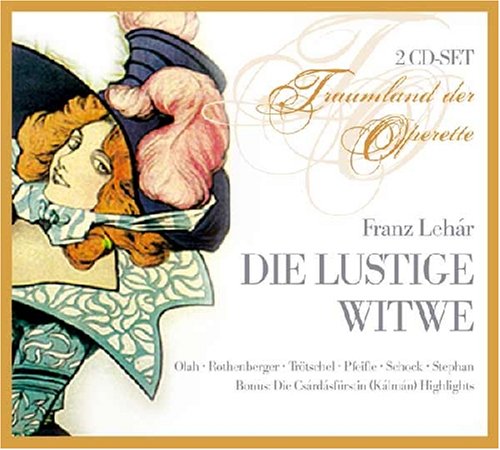 - Franz Lehar: Die lustige Witwe (Operette) (Gesamtaufnahme) (2 CD)