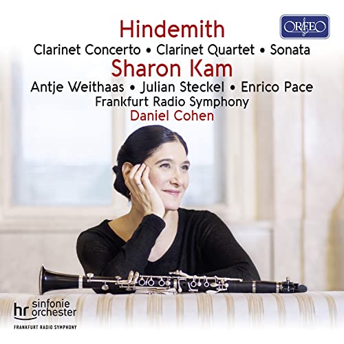 Sharon Kam, Daniel Cohen, hr-Sinfonieorchester, Enrico Pace, Antje Weithaas, Julian Steckel, Hindemith, Paul, - - Paul Hindemith: Werke für Klarinette