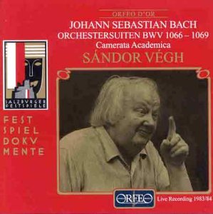 Bach , Johann Sebastian - Vegh dirigiert Bach (Orchestersuiten) (Aufnahme Live Salzburger Festspiele 1983 / 1984)