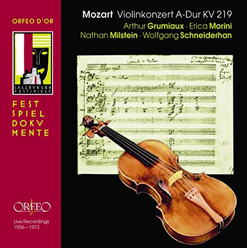 Mozart , Wolfgang Amadeus - Violinkonzert a-Dur KV 219