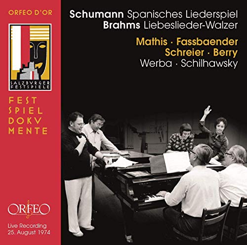 Mathis / Fassbaender / Schreier / Berry - Schumann: Spanisches Liederspiel / Brahms: Liebeslieder-Walzer (Werba, Schilhawsky)