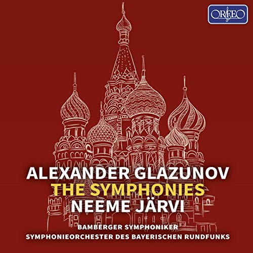 Neeme Järvi, Alexander Glasunow, Neeme Järvi, Bamberger Symphoniker, Symphonieorchester des Bayerischen Rundfunks - The Symphonies (5 CD-Box)
