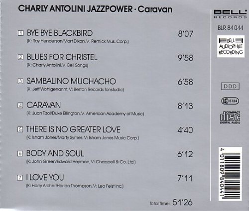 Antolini , Charly Jazz Power - Caravan (Neissendorfer, Schwaller, Wohlgenannt)