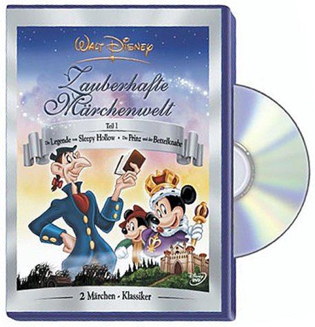 DVD - Zauberhafte Märchenwelten 1: Die Legende von Sleepy Hollow / Der Prinz und der Bettelknabe (Disney)