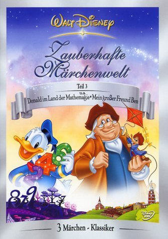 DVD - Zauberhafte Märchenwelten 3 (Donald im Land der Mathemagie / Mein großer Freund Ben / Wunder der Technik) (Disney)