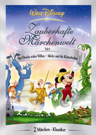 DVD - Zauberhafte Märchenwelt 6 (u.a. Der Drache wider Willen, Micky und die Kletterbohne) (Disney)