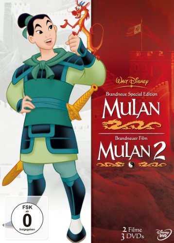 DVD - Mulan 1 + 2 (Disney)