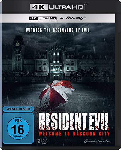Blu-ray - Resident Evil - Welcome to Raccoon City Ultra HD ( Blu-ray)