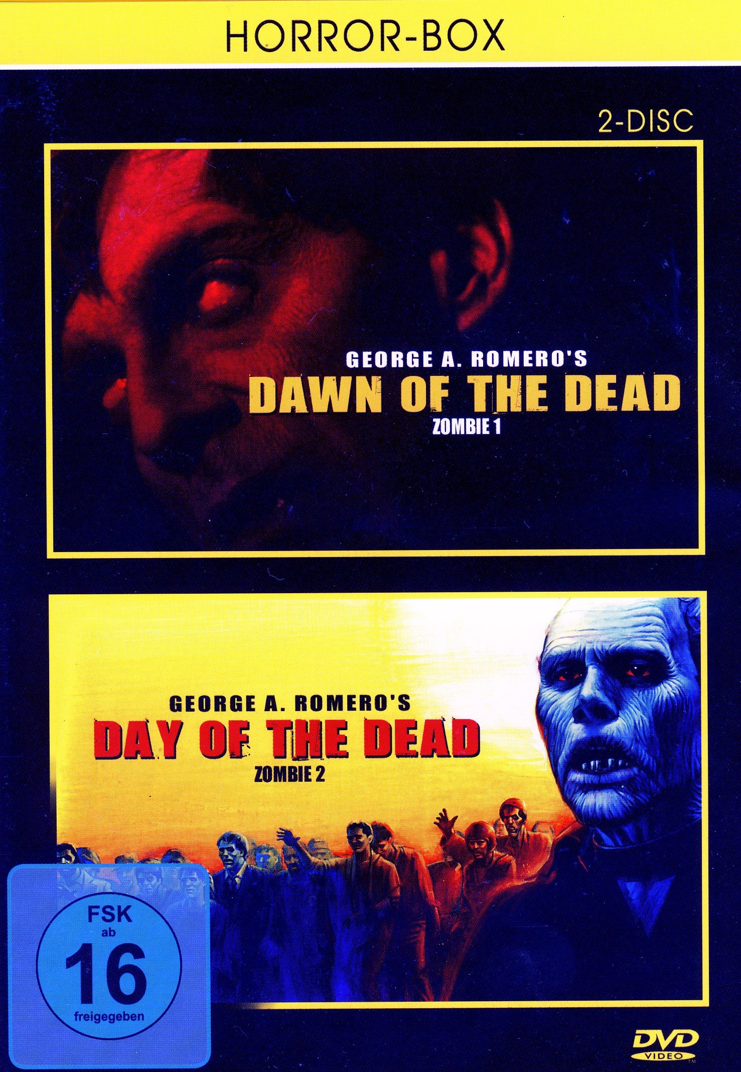 DVD - Dawn of the Dead / Day of the Dead (Horror Box)