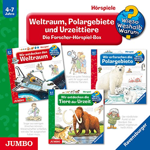  - Weltraum,Polargebiete und Urzeittiere (Box)