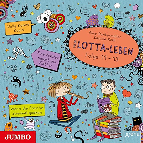 Pantermüller , Alice & Kohl , Daniela - Mein Lotta-Leben (Folge 11-13) (Volle Kanne Koala / Eine Natter macht die Flatter / Wenn die Frösche zweimal quaken) (Geschenkbox)