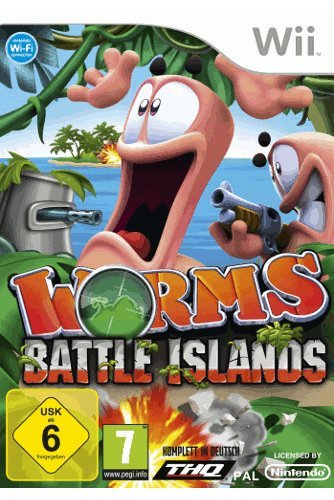 Wii - Worms Battle Island [Software Pyramide]