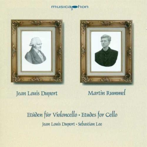 Rummel , Martin - Etudes For Cello - Duport: 21 Etudes With An Accompaniment Of A Second Cello / Lee: 40 Easy Etudes With An Accompaniment Of A Second Cello, Op. 70
