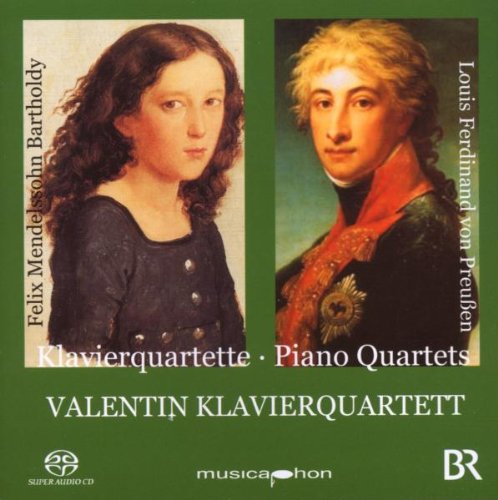 Valentin Klavierquartett - Klavierquartette/Piano Quartets von/from Mendelssohn & Ferdinand von Preußen (SACD)