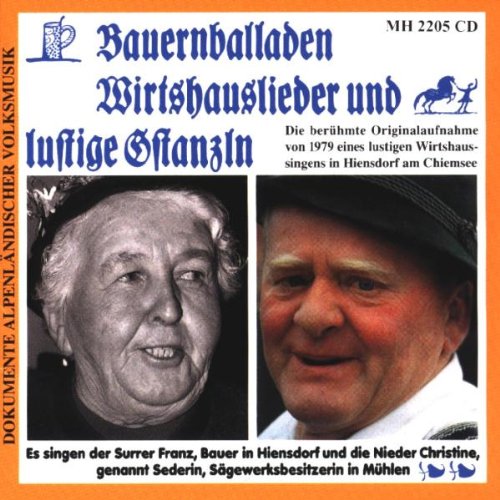 Various - Bauernballaden-Wirtshauslieder-Gstanzl