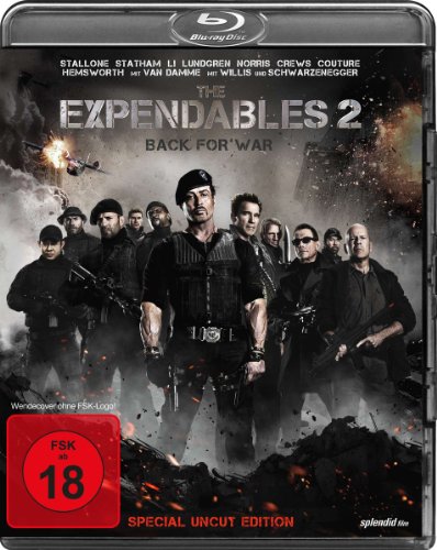  - The Expendables 2 - Back for War (Special Uncut Edition) [Blu-ray] [Special Edition]