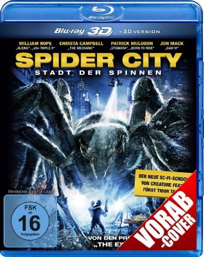  - Spider City - Stadt der Spinnen (inkl. 2D Version) [Blu-ray 3D]