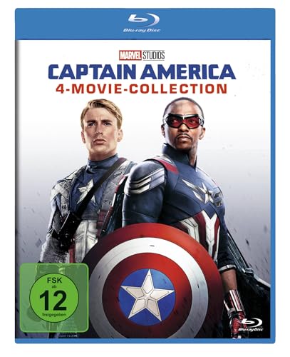 Blu-ray - Captain America (Marvel) - 4-Movie-Collection
