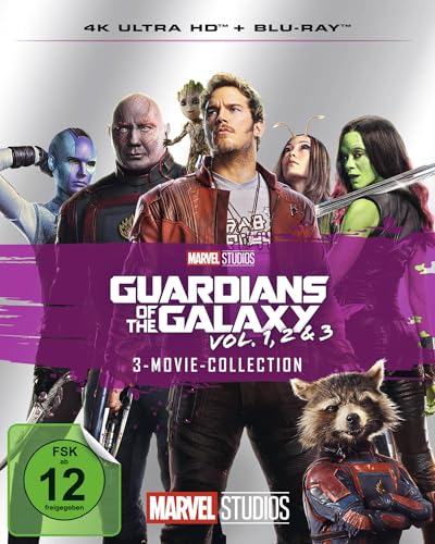 Blu-ray - Guardians of the Galaxy 3-Movie-Collection Ultra HD ( Blu-ray)