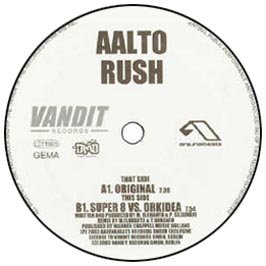 Aalto - Rush (Maxi) (12'') (Vinyl)