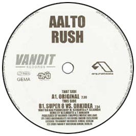 Aalto - Rush [Vinyl Single]