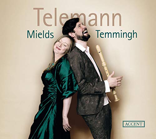 Dorothee Mields (Sopran), Stefan Temmingh (Flöte), Daniel Rosin (Cello), Doman Marincic (Violine), Wiebke Weidanz (Cembalo), Georg Philipp Telemann, -, -, Dorothee Mields (Sopran), Stefan Temmingh (Fl - Telemann: Werke für Sopran & Blockflöte