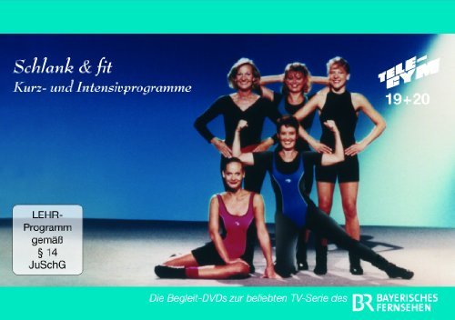  - Tele-Gym 19+20 - Schlank & fit: Kurz- und Intensivprogramme [2 DVDs]