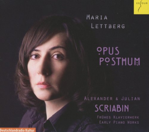 Maria Lettberg - Frühe Klavierwerke