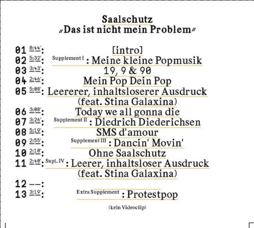 Saalschutz - Das ist nicht mein Problem