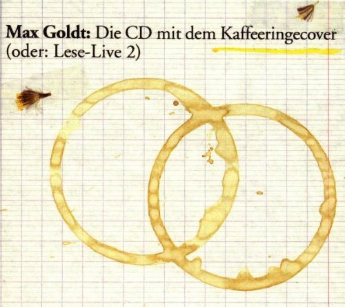 Max Goldt - CD mit dem Kaffeeringecover