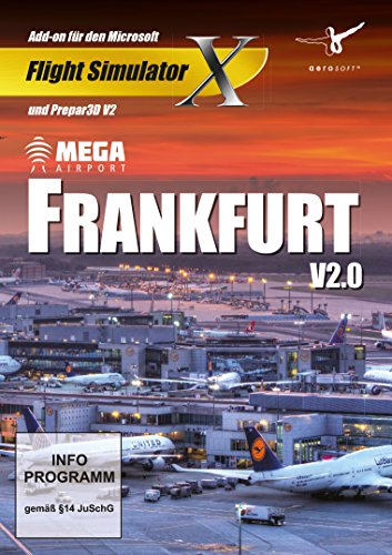  - Flight Simulator X - Mega Airport Frankfurt V2.0 (Add - On) - [PC]