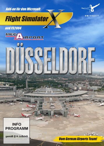 - Flight Simulator X - Mega Airport Düsseldorf (Add - On) - [PC]