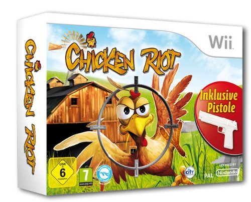 - Chicken Riot - Die wilde Hühnerjagd (Bundle inkl. Pistole)
