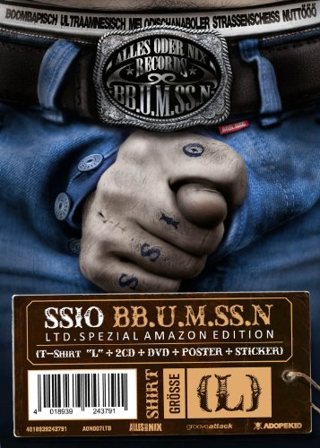 SSIO - BB.U.M.SS.N - Limited Spezial Edition (2CDs+DVD+T-Shirt und Poster)