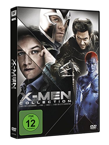 DVD - X-Men Movies Collection (inkl. X-Men Erste Entscheidung, X-Men, X-Men 2, X-Men 3) (4 DVDs)