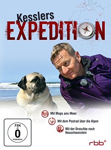 DVD - Kesslers Expedition Box 4 (3er DVD-Box) Michael Kessler Mit Mops ans Meer Mit dem Postrad über die Alpen Mit der Droschke nach Neuschwanstein