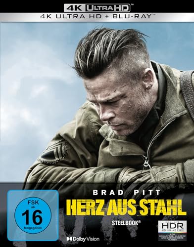 Blu-ray - Herz aus Stahl Ultra HD (Limitiertes Steelbook)