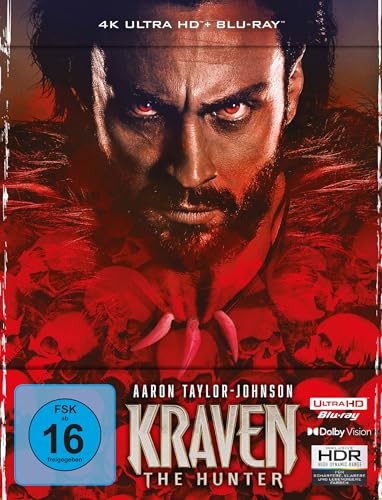 Blu-ray - Kraven The Hunter Ultra HD ( Blu-ray) (Limited Steelbook Edition)